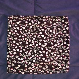 american eagle floral print bandeau top